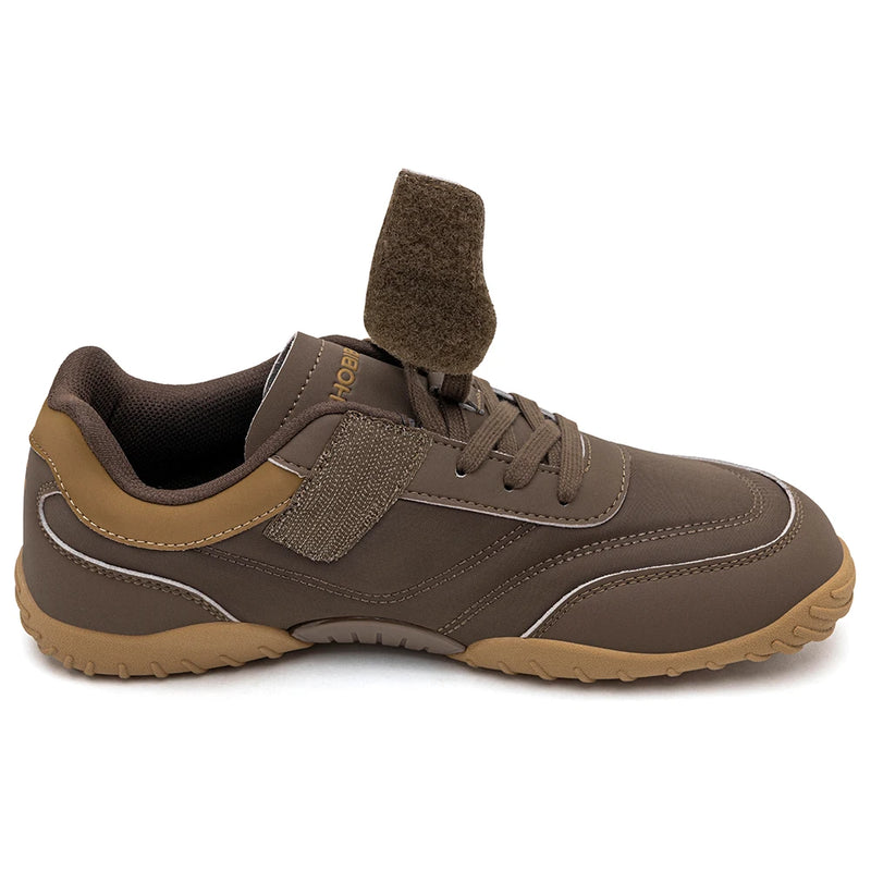 HOBIBEAR Unisex Hiking Wide Width Sneakers Outdoor Cross Training Shoes Hook-Loop Lace Up Minimalist Barefoot Sneaker