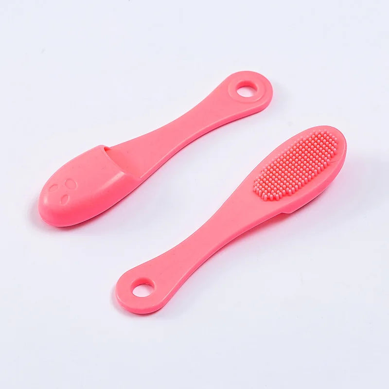 2pcs Silicone Finger Exfoliating Blackhead Brush Pore Cleansing Scrubber,for Nose Facial Deep Cleaning- Soft,Gentle and Elastic.