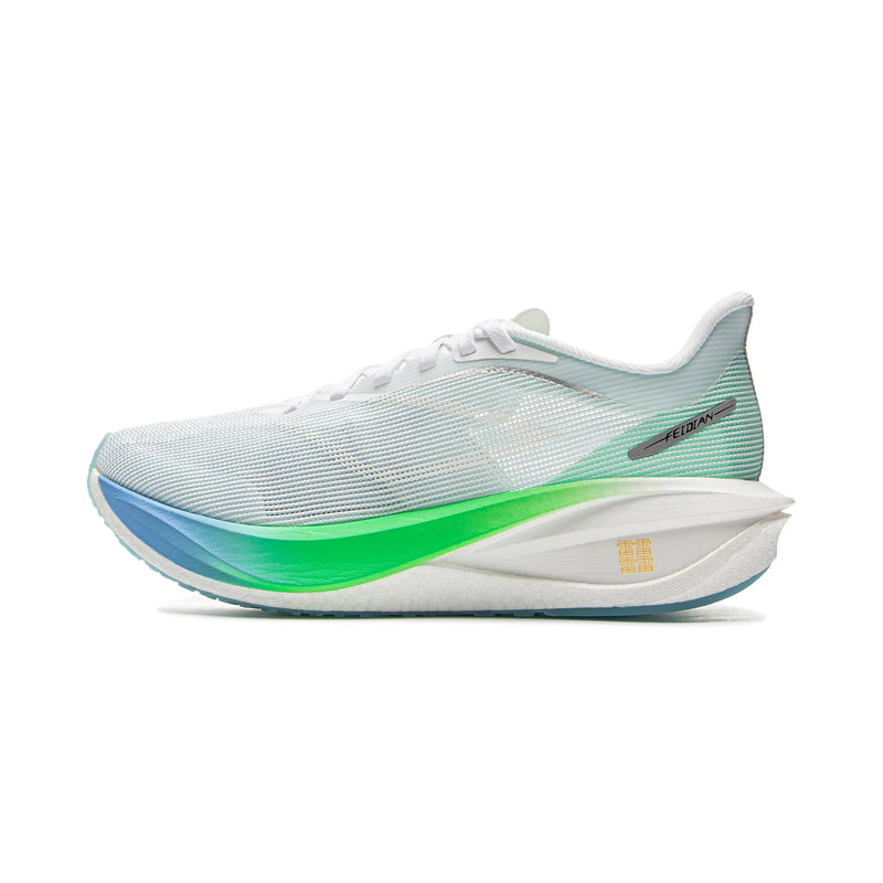 ស្បែកជើងរត់ប្រណាំង Li-Ning សម្រាប់នារី FEIDIAN 5 CHALLENGER ធ្វើពីកាបូន-ហ្វាយប័រ បន្ទះ BOOM Cushion LiNing Professional Sneakers ARMV002