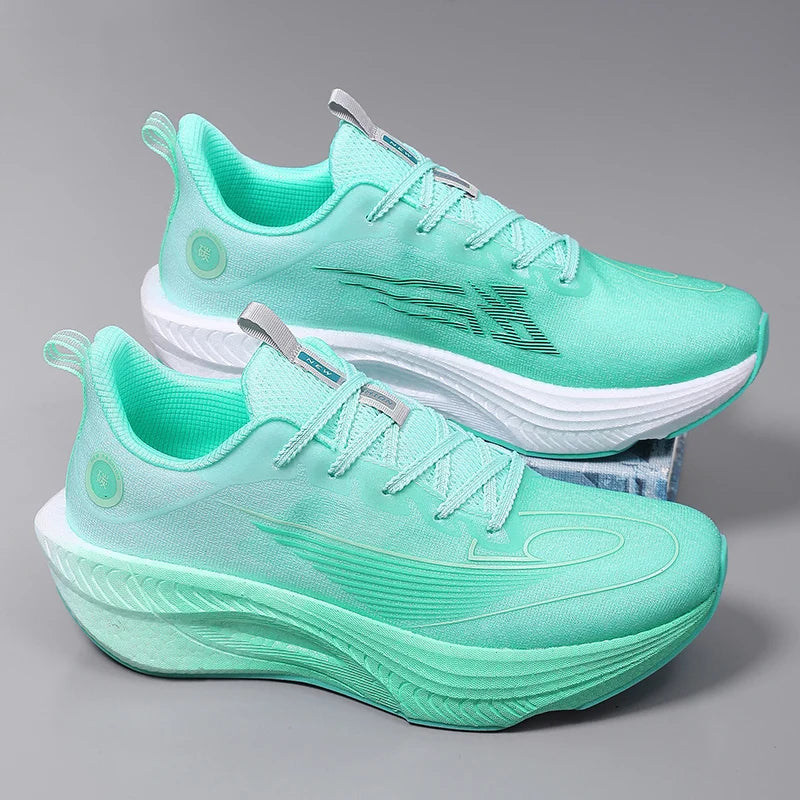 Couple Running Shoes for Men Women Lightweight Breathable Mesh Sports Comfortable Cushioning Anti Slip Fashion Casual Shoes