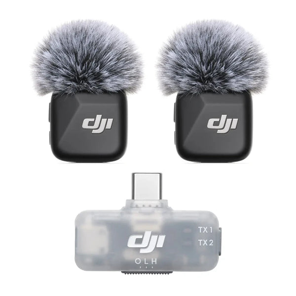 DJI Mic Mini Combo Inclusion DJI Mic Mini Transmitter and DJI Mic Series Mobile Receiver for Mobile Phone Original in Stock