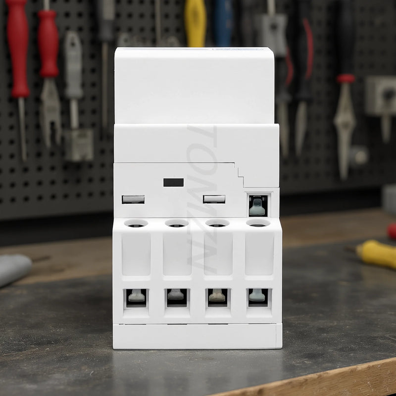 TOMZN 25A DIN Rail Modular Contactor AC/DC Control 24/110/220V 50/60Hz Contacts: 4NO / 4NC / 2NO2NC Changeover