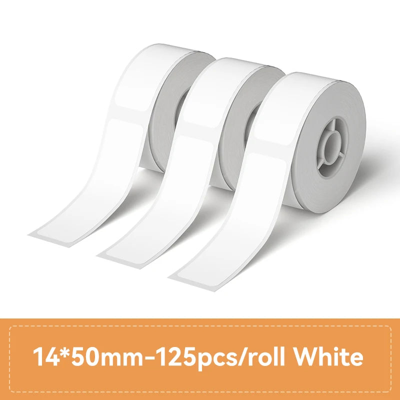Niimbot Thermal Label Paper 3 Rolls/Set Waterproof Scratch-Resistant Tape Sticker for D110 D11 D101 H1 H1S Smart Label Printer