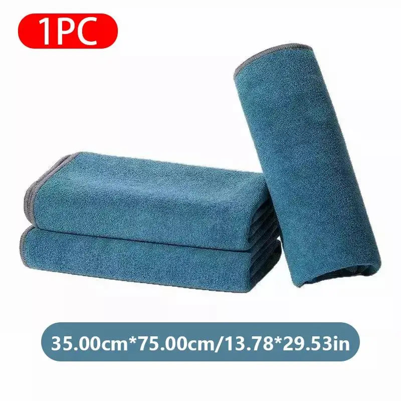 SEAMETAL Car Wash Microfiber Towel Lint-Free Car Cleaning Towels Ultra-Soft Fast Drying Absorbent Cloth for Car Wash Accessories