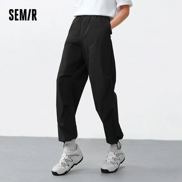 ខោបុរស Semir Stretch 2026 ត្រជាក់ ស្ងួត សម្លៀកបំពាក់ធ្វើការ ឆ័ត្រយោង ត្រង់ រចនាប័ទ្មទីក្រុង ធម្មតា ប្រចាំថ្ងៃ ទន់ មានផាសុកភាព