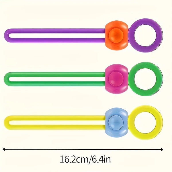 5/10pcs Multi-Functional Colored Sealing Clips,Food Storage Clips for Kitchen,Durable And Convenient.Sealing rope.random colors