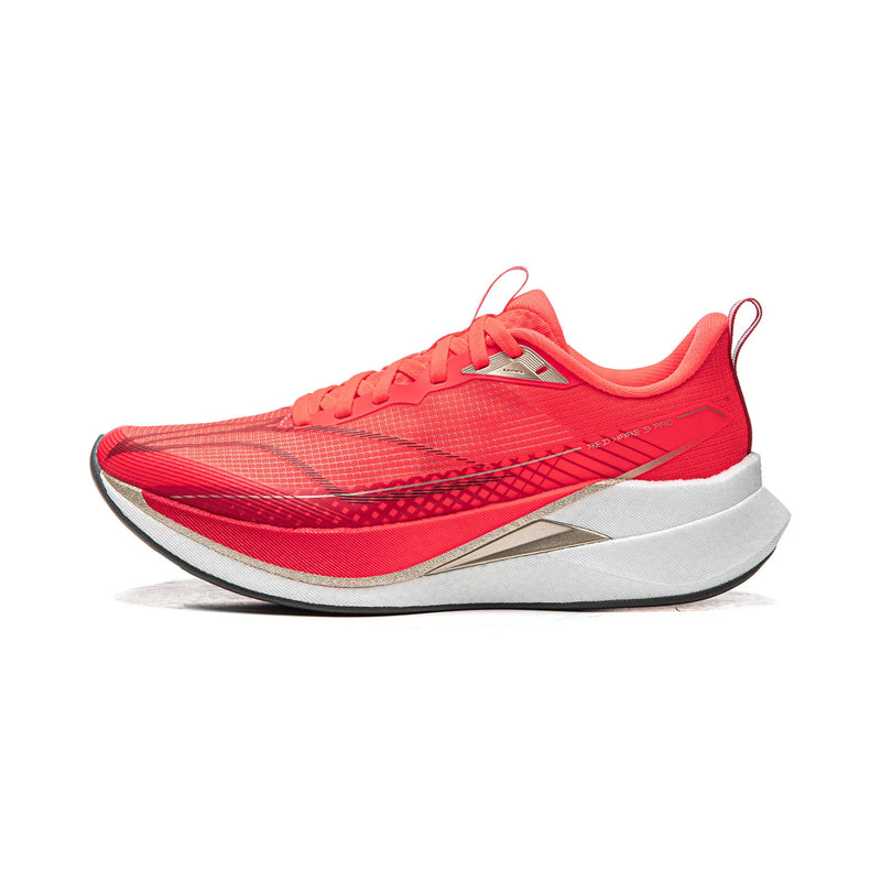 ស្បែកជើងរត់ប្រណាំង Li-Ning សម្រាប់នារី RED HARE 9 PRO BOOM FIBER ស្រាល ឆ្លុះបញ្ចាំងពីពន្លឺ ស្បែកជើងកីឡាហ្វឹកហាត់ LiNing ARPW002