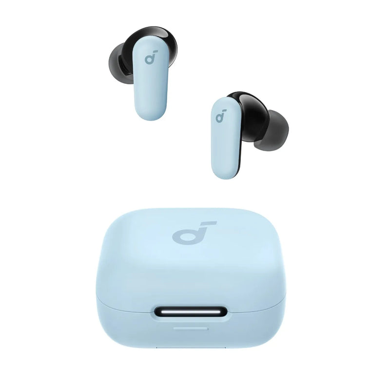 កាសស្តាប់ត្រចៀកប៊្លូធូស Soundcore ដោយ Anker P30i បច្ចេកវិទ្យាកាត់បន្ថយសំឡេងរំខានឆ្លាតវៃ បែបផែនសំឡេងព័ទ្ធជុំវិញ អាយុកាលថ្មយូរបំផុត ៤៥ ម៉ោង