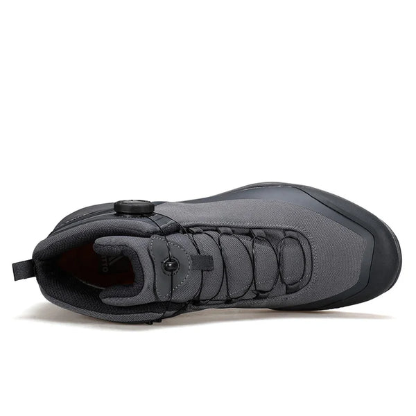 HUMTTO Outdoor Trainers Rubber Trekking Shoes Men Breathable Hiking Boots for Man Winter Men's Sports Shoes Safety Work Sneakers