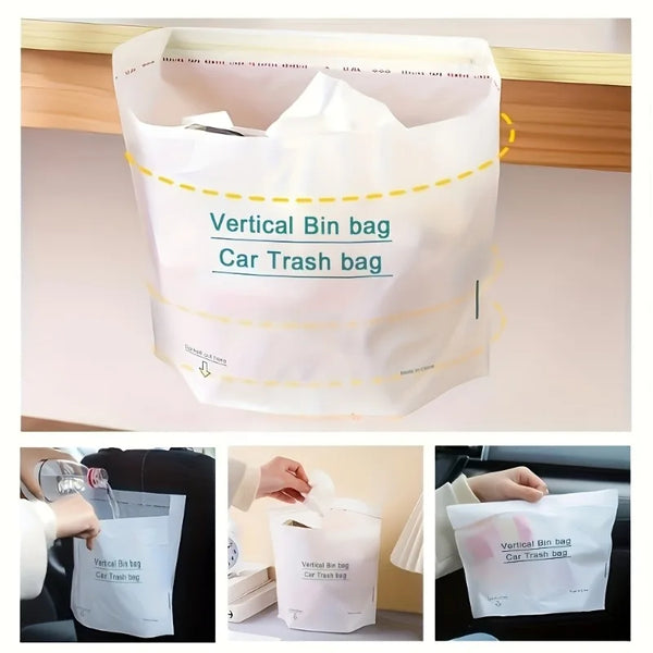20/40pcs Thickened disposable garbage bag, Vomit Bag.for Various Environments Such as Cars, Kitchens, Bedrooms,Camping