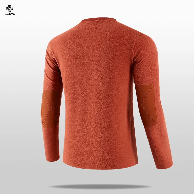 SBWL Quick Dry Running Shirt Men Fitness Sport Gym T-Shirt Bodybuilding Gym Workout Long-Sleeved T-Shirt Compression Shirt Tees