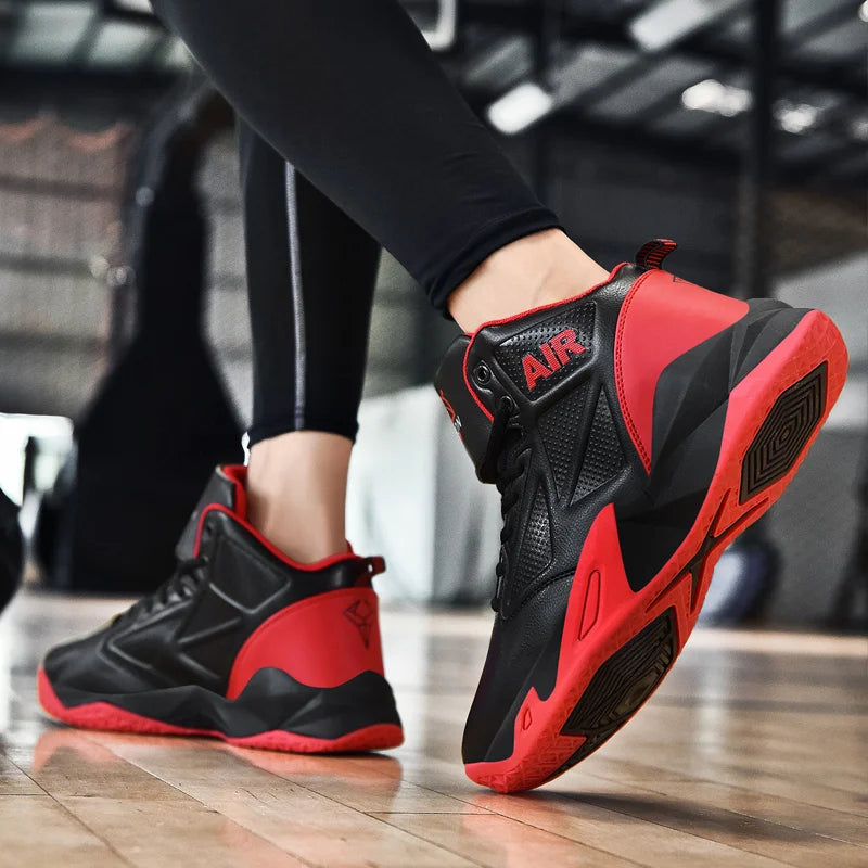 Parent-child basketball shoes four season plus size sports casual shoes men's outdoor running classic sneakers speed racing shoe