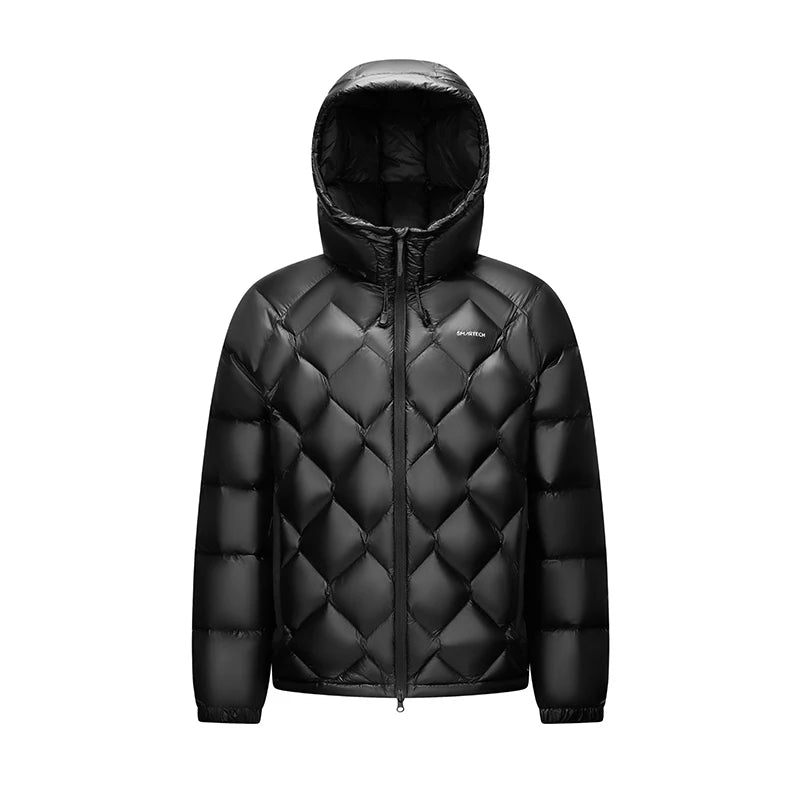 Semir Men Down Jacket 90 Percent Down Fill Diamond Quilting Outdoor Style 2026 Winter Warm Insulation Cold Weather