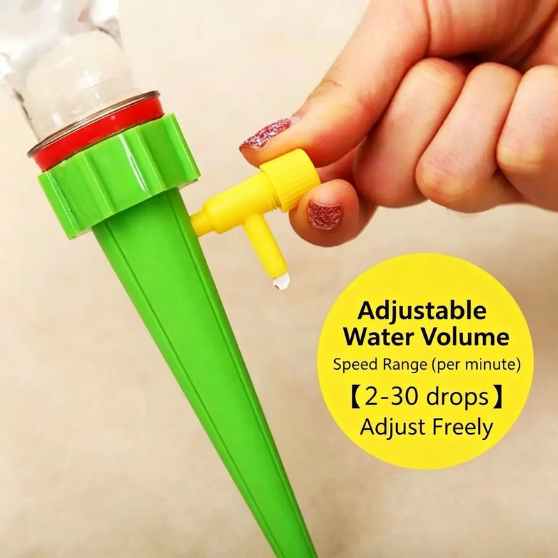 3 Pieces Lazy Automatic Watering God Drip Irrigation Adjustable Drip Dispenser Water Flow Rate Automatic Watering