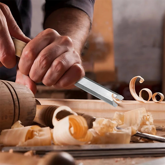 1/5Pcs/set Manual Wood Carving Hand Chisel Tool Set Professional Carpenters Woodworking Gouges DIY Hand Tools Carving Chisels