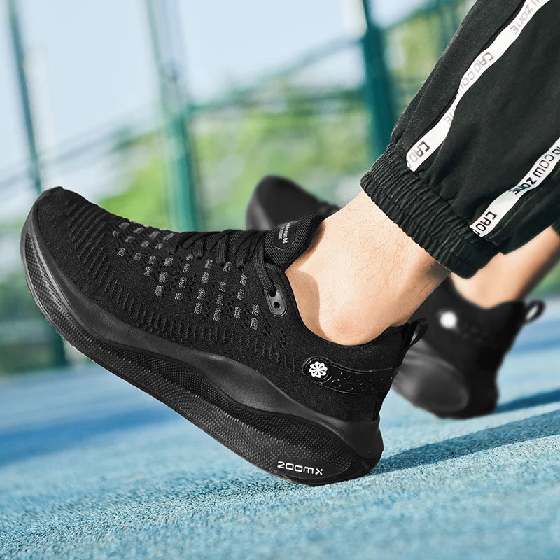 Men's Mesh Light Casual Sneakers Four seasons New Breathable Thick sole Non-slip Comfortable Outdoor Speed Running Sports Shoes