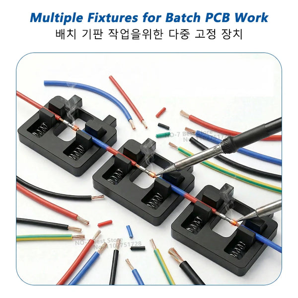 ឧបករណ៍ ផ្សារ PCB, តង្កៀប បឺត អាច លៃតម្រូវ បាន ជាមួយ នឹង ឧបករណ៍ កាន់ ក្ដាប់ សម្រាប់ ជំនួយ ផ្សារ Motherboard និង ឧបករណ៍ ផ្សារ TIG