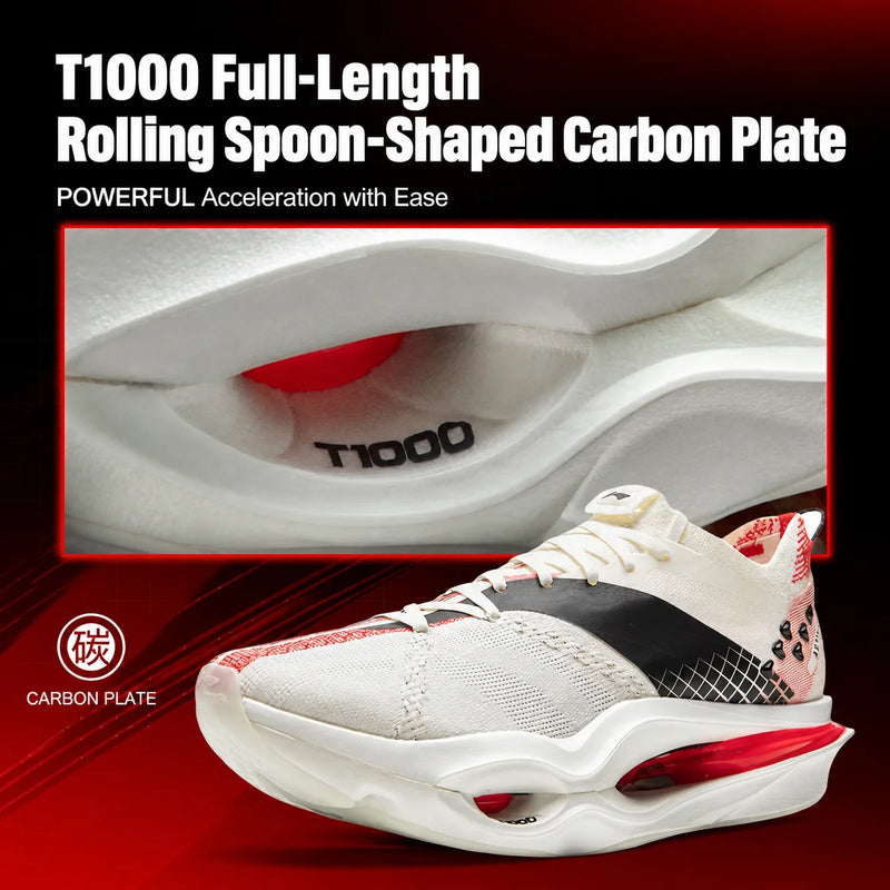 ស្បែកជើងរត់ប្រណាំង Li-Ning Unisex FEIDIAN 6 ULTRA SUPER BOOM បន្ទះកាបូនហ្វាយប័រ ស្បែកជើងកីឡាអាជីព ARMW005