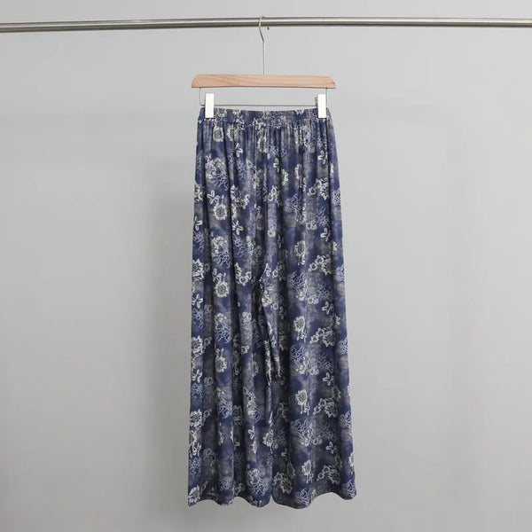 ខោគេងសម្រាប់ស្ត្រី ខោ Pijama Mujer ខោកប្បាស Rayon ខោសម្រាប់ស្លៀកនៅផ្ទះ ខោរលុងសម្រាប់រដូវផ្ការីក រដូវស្លឹកឈើជ្រុះ ខោសម្រាប់ស្លៀកនៅផ្ទះ ខោសម្រាប់ស្លៀកពេលយប់សម្រាប់នារីៗ