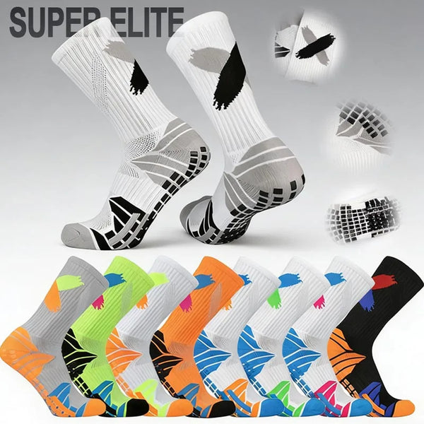 WRELS 1/2/3pair Moisture Athletic Sports Socks Performance Thick Breathable Cushioned Running Basketball Cycling Socks
