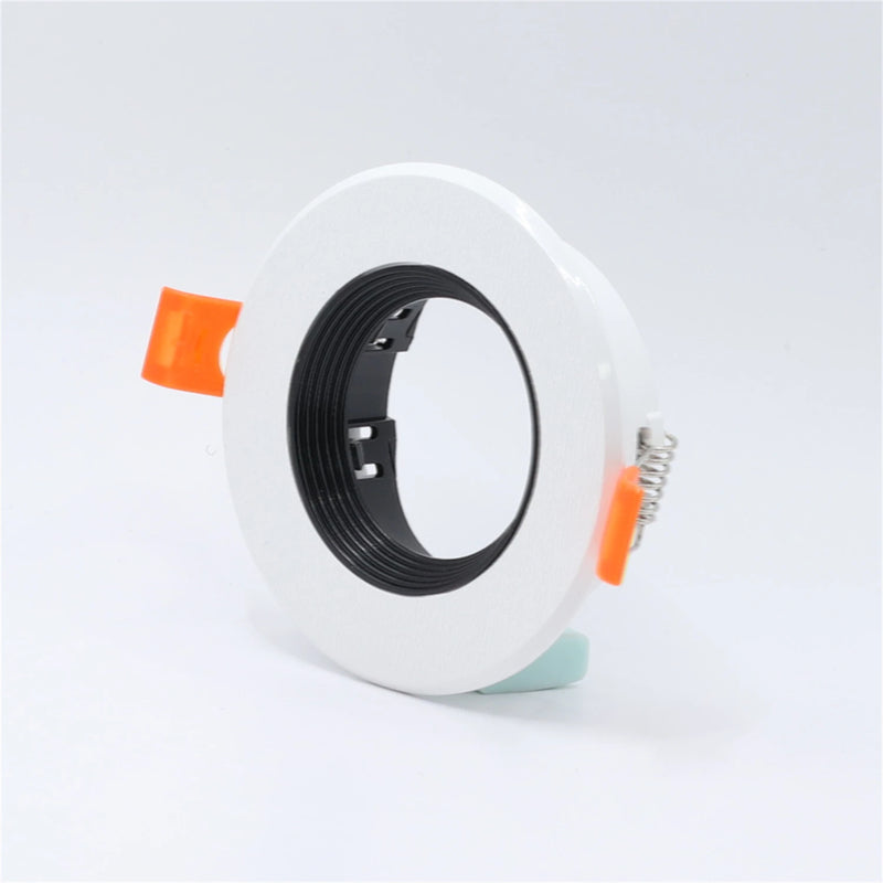1/10PCS Round Spotlights Recessed Downlight Round GU10 MR16 Sockets Spot Light Ceiling Fixture for Living Room Home Decor