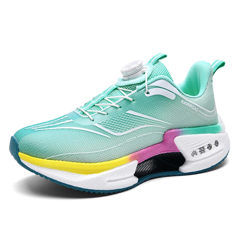 Unisex Running Shoes for Men Women Summer Breathable Mesh Sneakers Anti Slip Soft Sole Flat Walking Shoes Trendy Tennis Shoes