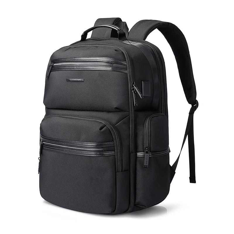 BANGE Anti-Theft 15.6 inch Laptop Backpack for Men School Bags Waterproof Business Travelling Backpacks with USB Charger Port