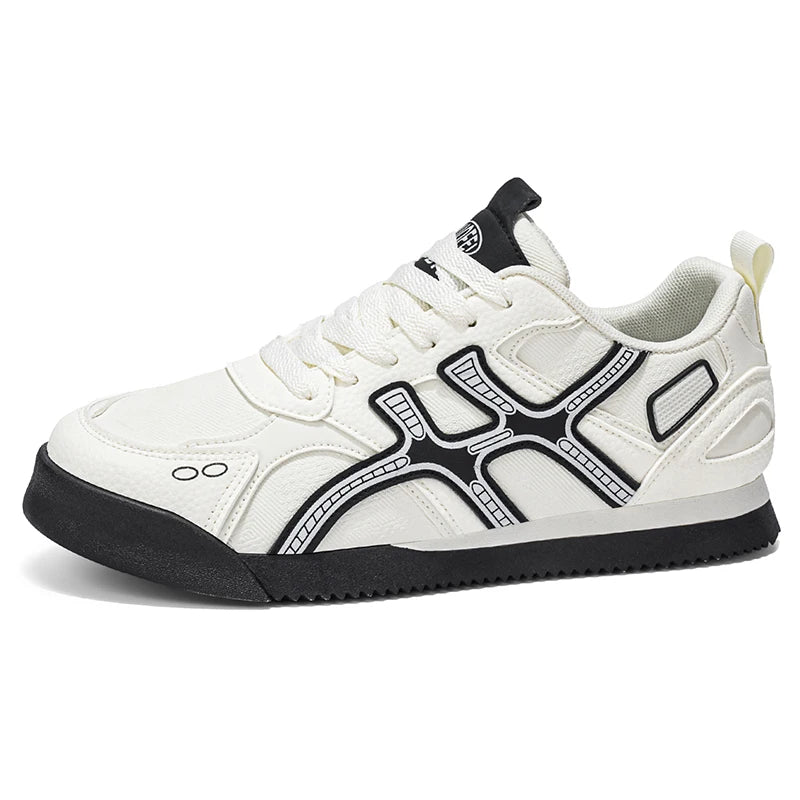 Men's flat casual sports shoes four seasons breathable lightweight soft-sole Outdoor walking shoes fashion running sports shoes