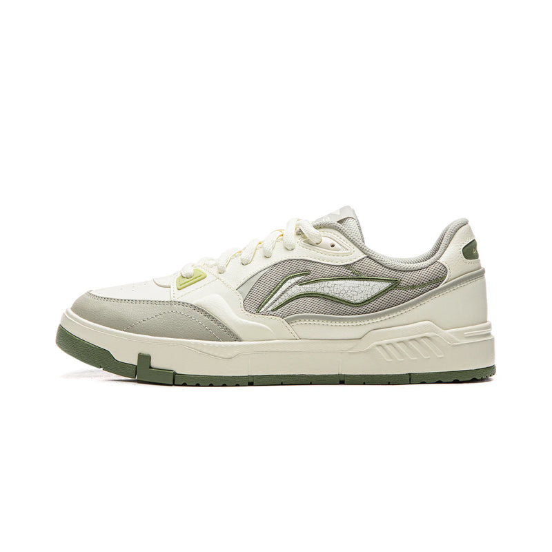 ស្បែកជើងស្គីបុរស Li-Ning Common 80S ខ្នើយពីរជាន់ ស្បែកជើងធម្មតា ស្បែកជើងទាន់សម័យ AGCW135