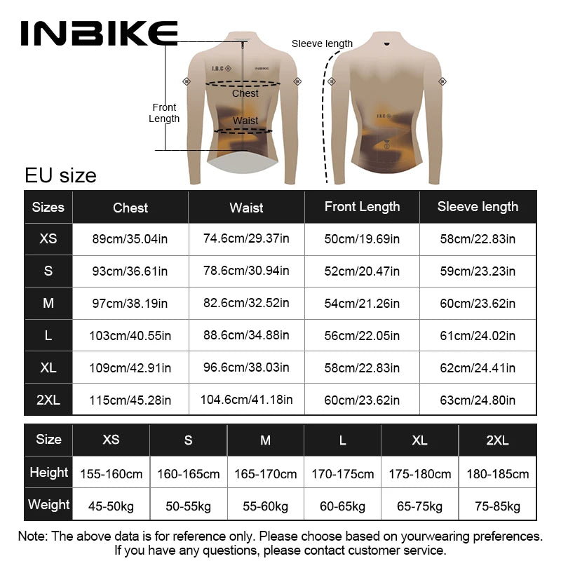 INBIKE Thermal Cycling Jersey Women's Fleece Long Sleeve Bike Clothing with Pockets Winter Mountain Bike Jersey for Cold Weather