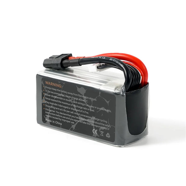 ថ្ម LiPo BETAFPV LAVA 6S 1100mAh សម្រាប់ Pavo35 6S ទំហំ 3.5 អ៊ីញ និង 5 អ៊ីញ