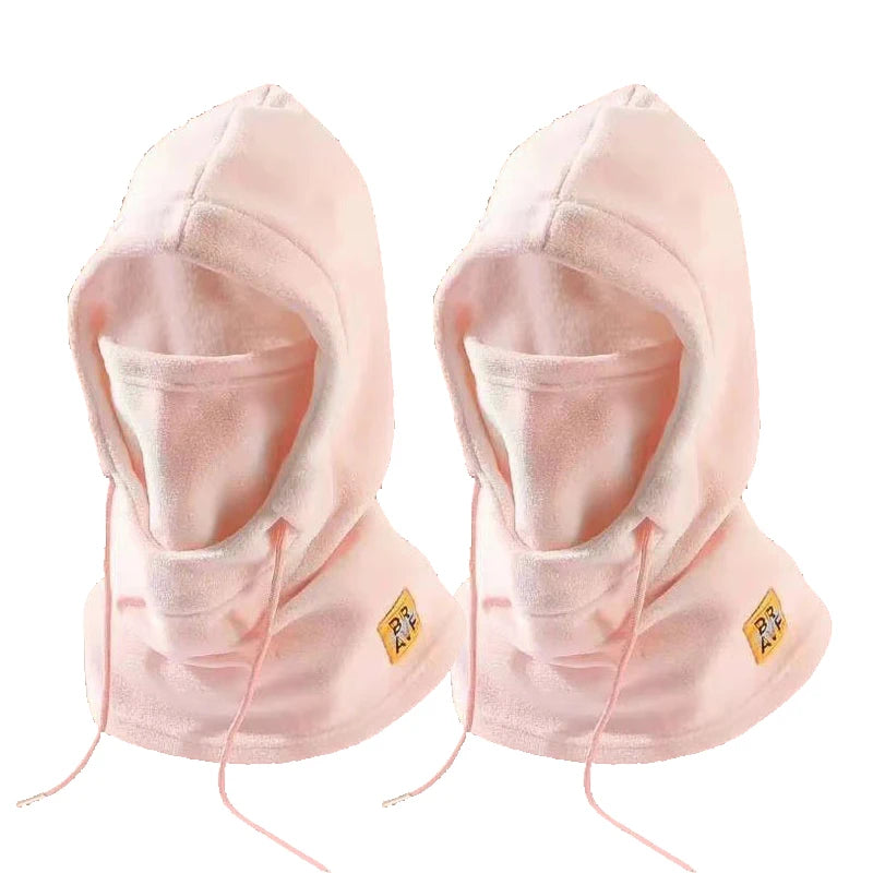 មួករដូវរងា Balaclava, បុរសស្ត្រី របាំងមុខកុមារ ក្រមា មួក ៤ ក្នុង ១, របាំងក្តៅការពារខ្យល់សម្រាប់អាកាសធាតុត្រជាក់ ម៉ូតូ កង់ ជិះកង់