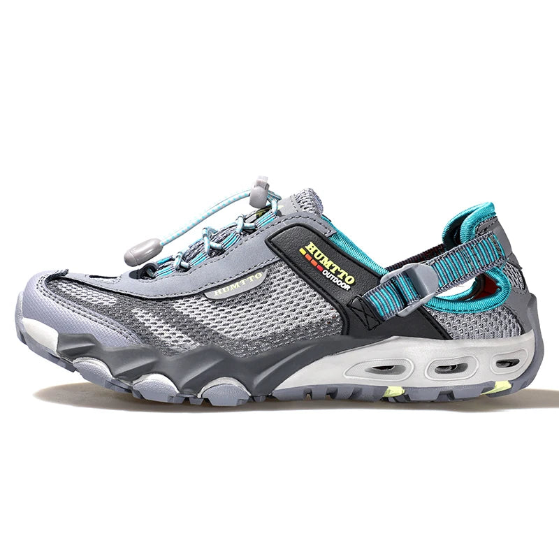 HUMTTO Summer Hiking Shoes for Men Breathable Beach Water Sneakers Man 2022 Sports Trekking Outdoor Shoes Casual Sandals Mens