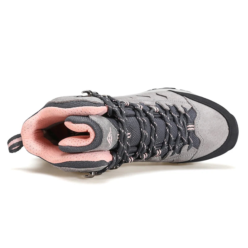 HUMTTO Shoes for Women Waterproof Sports Climbing Trekking Hiking Boots Womens New Outdoor Winter Luxury Designer Sneakers Woman