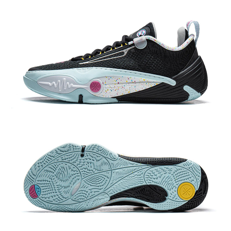 ស្បែកជើងបាល់បោះអាជីព Li-Ning សម្រាប់បុរស WADE ALL CITY 14 SUPER BOOM ទន់ ស្រួលពាក់ ទ្រទ្រង់ដោយក្រណាត់ Lining Sneakers ABAW011 ABAW001