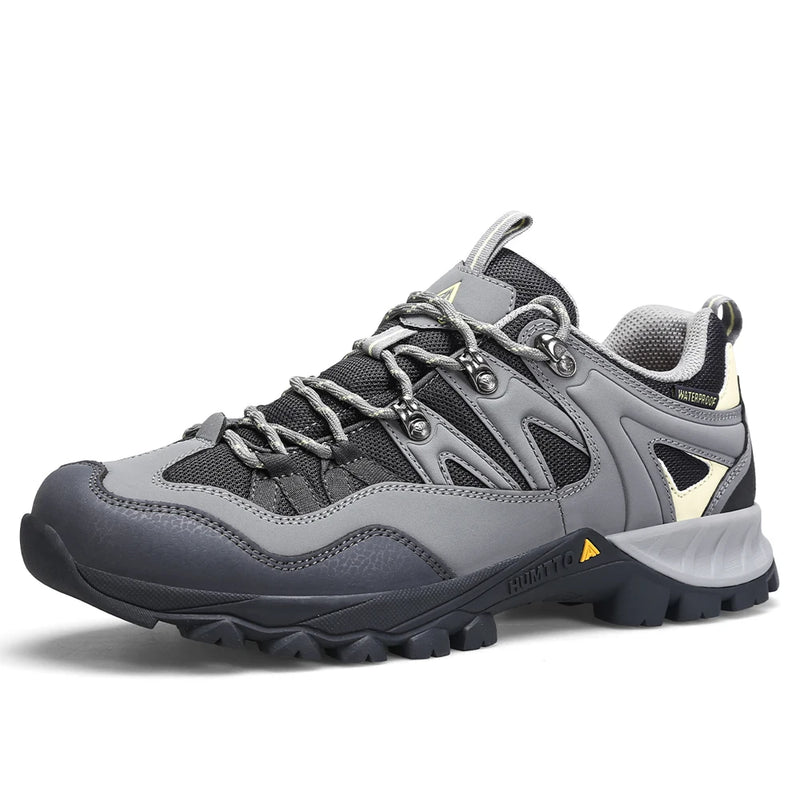 HUMTTO Breathable Outdoor Men's Sports Shoes Luxury Designer Climbing Trekking Sneakers for Men New Safety Work Man Hiking Boots