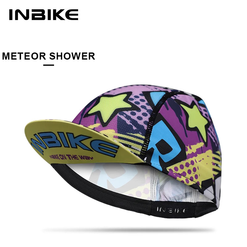 INBIKE Cycling Caps Bicycle Riding Cap Summer Men's Caps Road Bike Elastic Mesh Fabrics Outdoor Fishing Bike Quick-Drying Hats