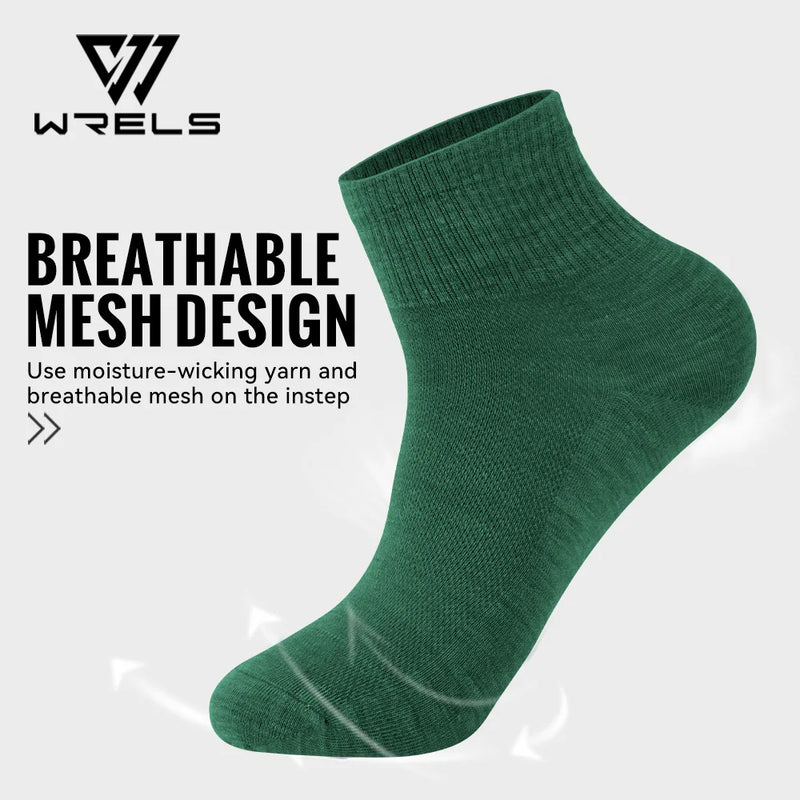 WRELS 1/2/3pairs Merino Wool Socks Hiking Socks Warm Cushion Socks Moisture Wicking Socks Thermal Breathable Soft Sports Socks
