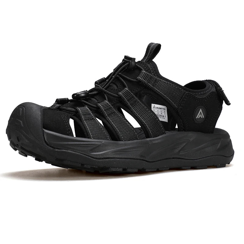 HUMTTO Breathable Hiking Shoes Men's Quick-Drying Wading Shoes for Men Summer Beach Outdoor Sandals Non-Slip Aqua Sneakers Male