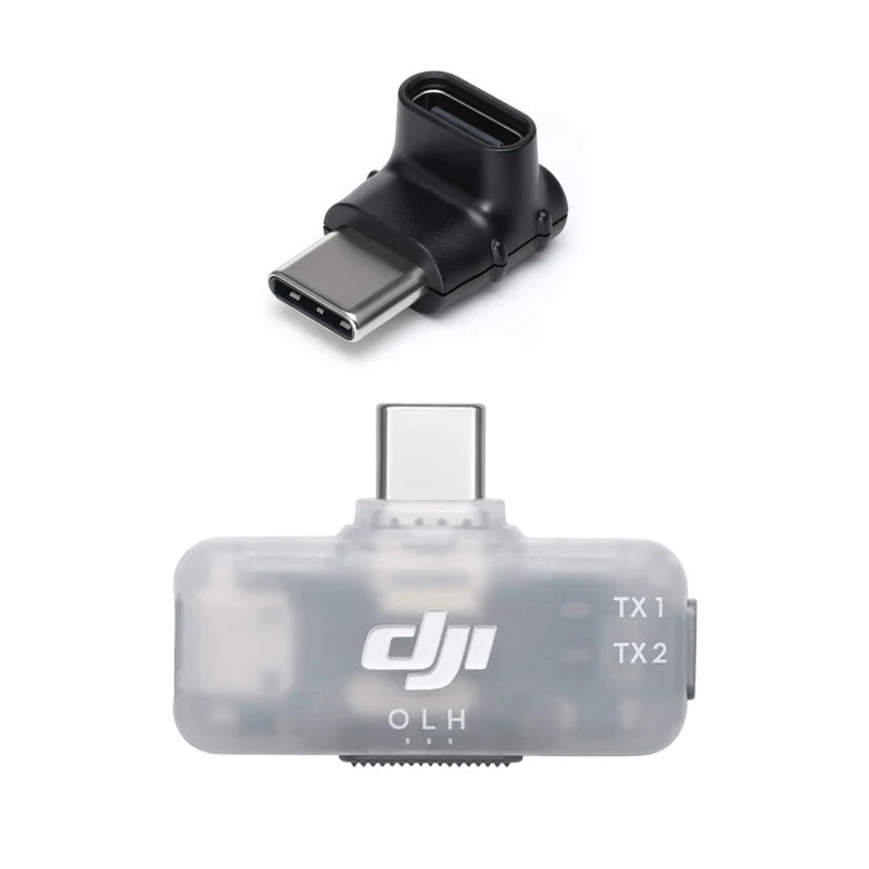DJI Mic Series Mobile Receiver Supports Mic Mini, Mic 2, and Mic 3 mixed connection Original Accessories in Stock