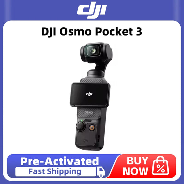 DJI Osmo Pocket 3 1-inch CMOS sensor captures clear highlight-shadow details Film in 4K/120fps to capture experiences in dynamic