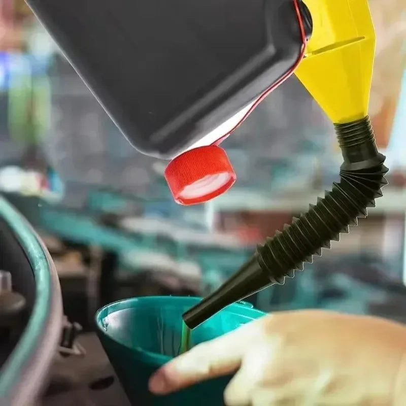 1/2pcs Collapsible Funnels/Transferring Gasoline in And Motorcycles/Designed for Flexible Draining And Filtering.Repair tools