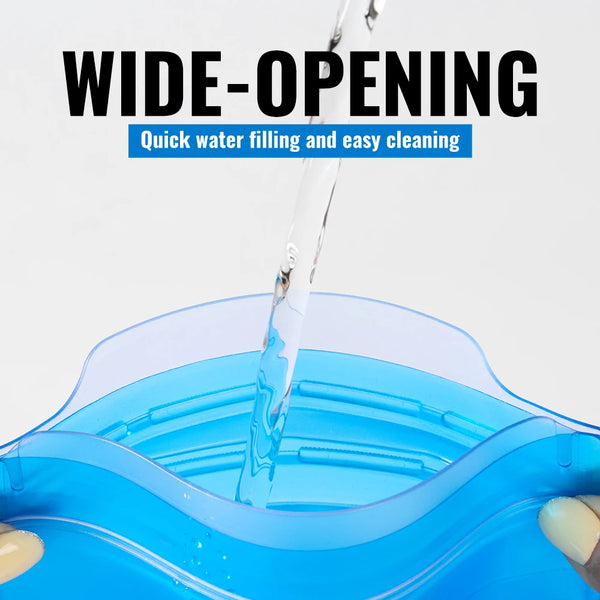 WRELS Water Collection Filtration Bag for Water Filtration System Survival Water Filter Straw Foldable BPA-Free Filtration Bag