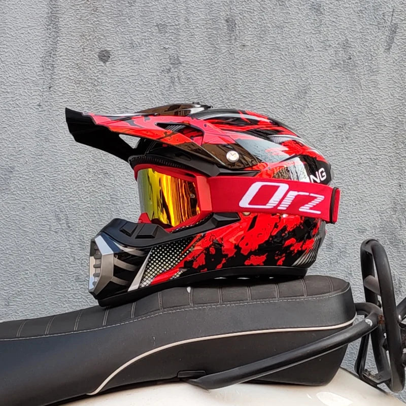Motocros Kask Cross Downhill Soporte Casco Off Road Helmet Racing Classic Motorcycle Original Enduro Helmet Casco Jet Homologado