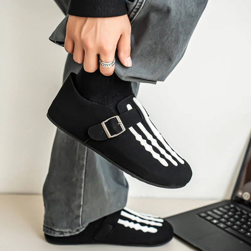 Men's Light Casual shoes Four Seasons New Breathable Soft-sole Non slip Comfort Fashion Outdoor Walking Joker Sports Borad shoes