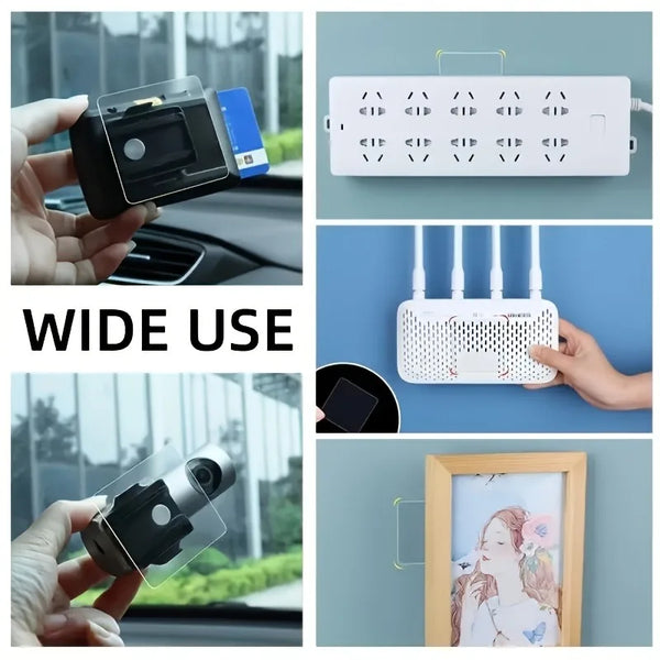 10/20pcs No Trimming Required Heavy-Duty Nano Double-Sided Tape - Strong Adhesive Removable Film,Suitable for Picture Frames
