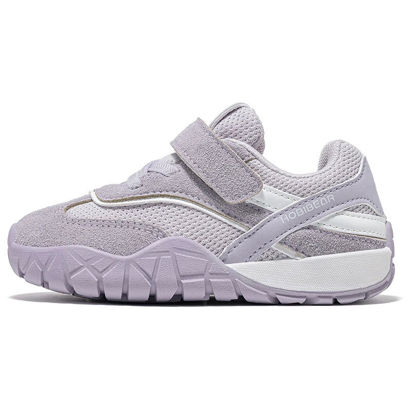 HOBIBEAR Toddler Wide Toe Box Shoes Breathable Lightweight Walking Sneaker Non Slip Hook-Loop Running Shoes for Boys Girls Kids