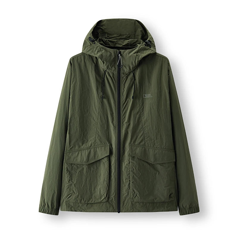 Semir Mens UV Jacket 2026 Hooded Loose Fit Cool Feeling Tops Couple Style Casual Fashion Soft Comfortable Daily Wear