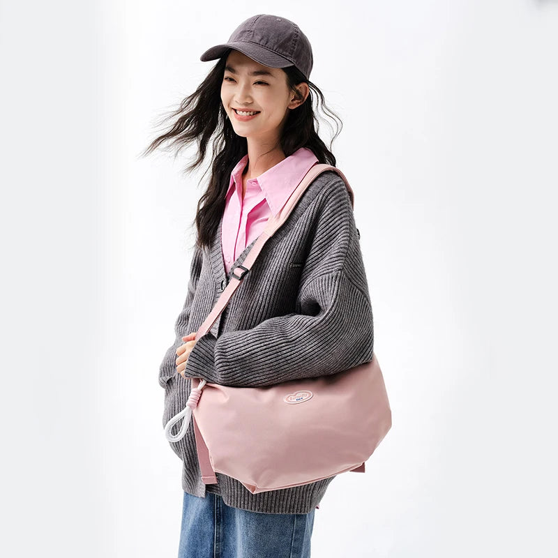 Semir Unisex Bag Shoulder 2026 Commuter Minimal Versatile Urban Casual Everyday Style Soft Comfortable Daily Wear