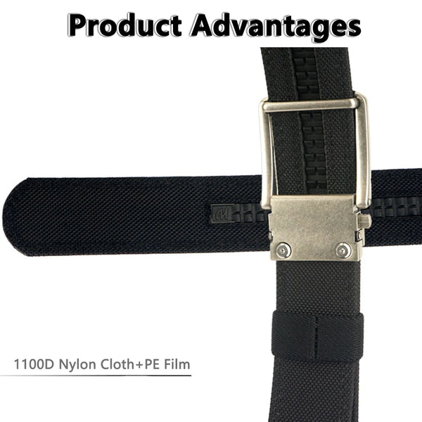 TUSHI New Military Belt for Men Sturdy Nylon Metal Automatic Buckle Police Duty Belt Tactical Outdoor Girdle IPSC Accessories